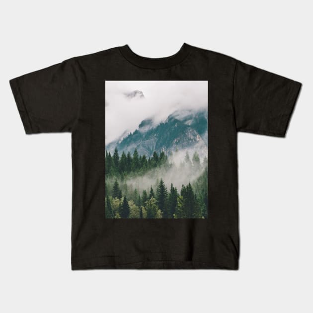 Vancouver Fog Kids T-Shirt by Admkng